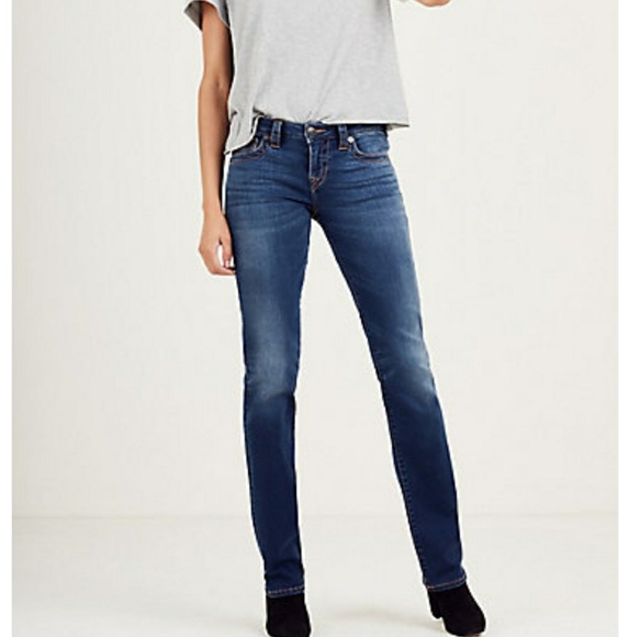 True Religion Denim - True Religion Julie straight leg jeans